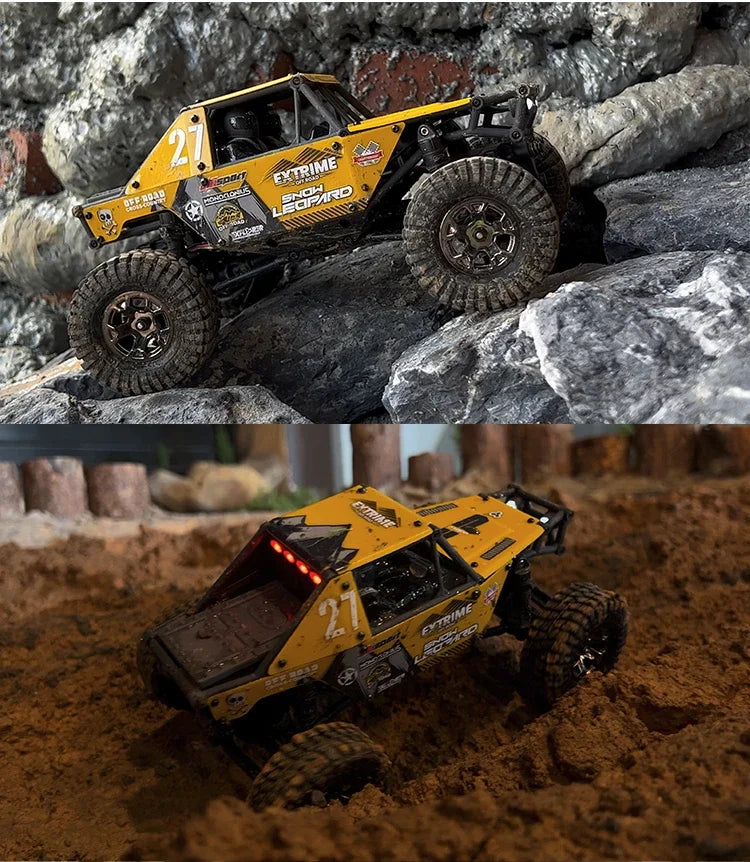 1/24 RC Crawler UDIRC UCX2405 Brushless/Brushed Motor 4WD Off-road Mini Rock Crawler Climbing Vehicle RTR RC Car Toys.