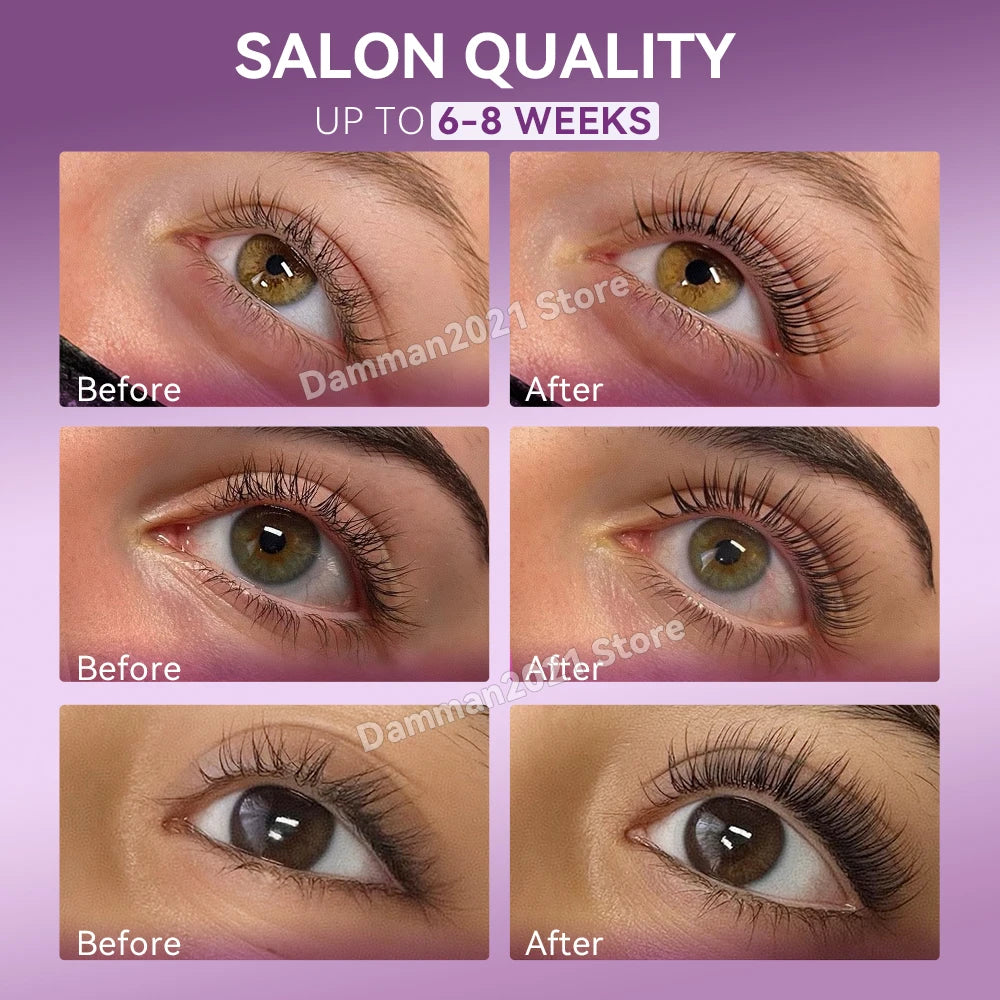 Damman Professional Lash Lifting Kit Eyelash Curling Lifting Set Long Lasting Lash Lift Perm Kit Makeup Tools For Salon Use.
