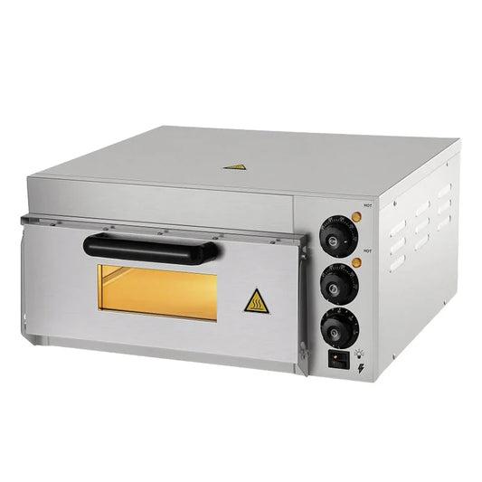 Einschichtiger Pizzaofen, Knopftyp, Elektroofen