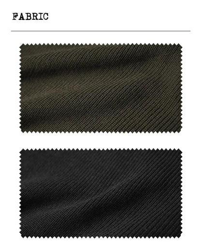 Bronson WWII USAAF Type A-1 Mechanic Sweater Men Heavyweight V-Neck Knit Jumper