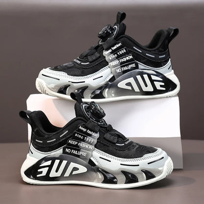 Autumn New Design Children Sneaker Boy Sports Shoes Fashion 4 To 12 Years Kids School Tennis Shoes Boy Casual Sneaker.