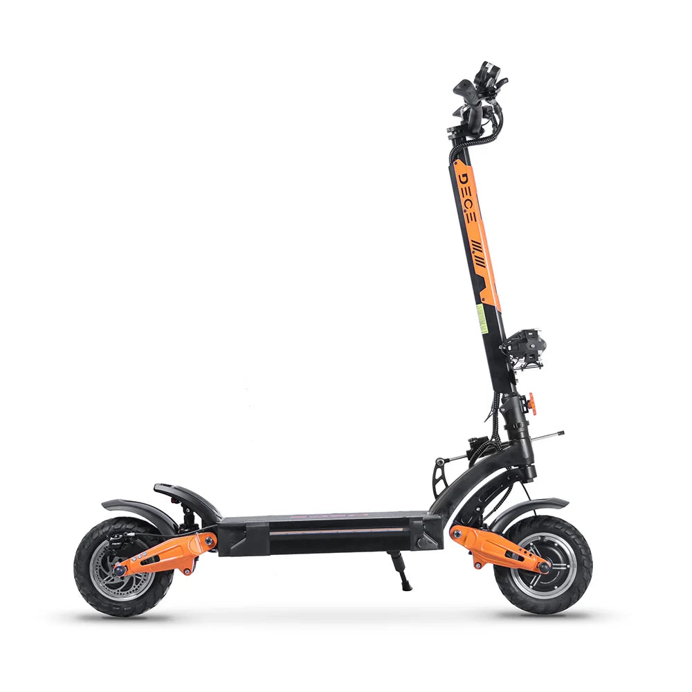 DECE DES20 Adult Electric Scooter 1200W*2 Motor E-Scooter  52V18AH Battery 10 Inch Tire City Escooter.