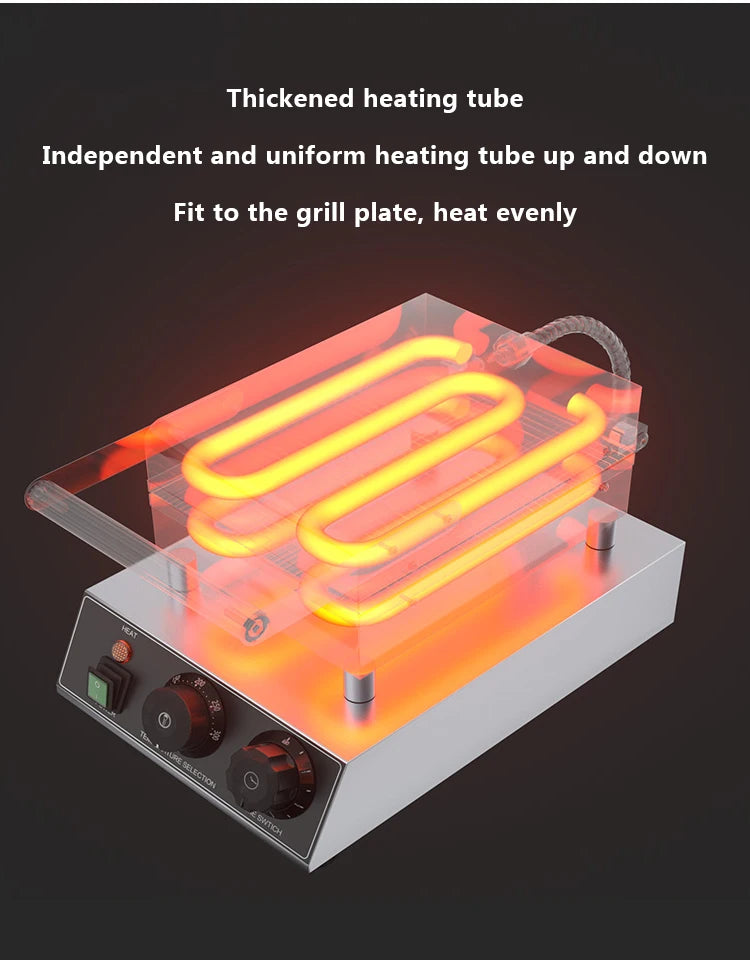 Household 220v NS-10 Ice Cream Egg Pastry Machine Crispy Egg Roll Machine Baked Waffle Cake Baking Pan Crispy Machine Baking Too.