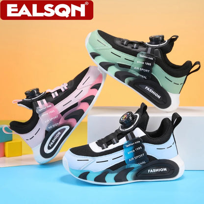 Pink Girl's Fashion Sneakers Anti Slip Comfortable Children Boy's Casual Walking Shoes Outdoor Sport Tennis.