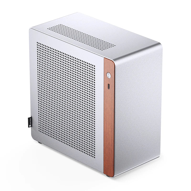 JONSBO N10/NV10 MINI ITX Case Supports 1U FLEX Power Supply Aluminum Alloy Desktop Office Computer Case.