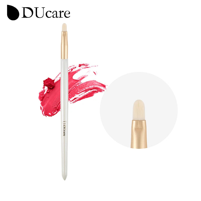 DUcare Eyebrow Brush Eyelash Comb makeup brushes Dual Ended Angled brush Spoolie brush 2 in 1 Lash eyebrow brush set makeup tool.