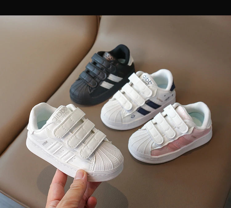2024 Four Seasons Kid's Casual Shoes Boy's Forrest Gump Shoes Girl's Fashion Board Shoes Children's Soft Lightweight Sneakers.