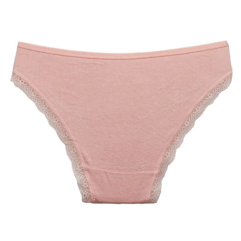 Lady Underwear 5 PCS/SET Sexy Lace Underpants Fashion Female M-XL Women Panties Cotton Briefs.
