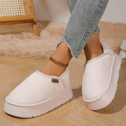 2024 New Classic Thickened Fluff Women's Snow Boots Comfortable Warm Ankle Boots Women Winter Ladies Shoes Chunky Botas Mujer.