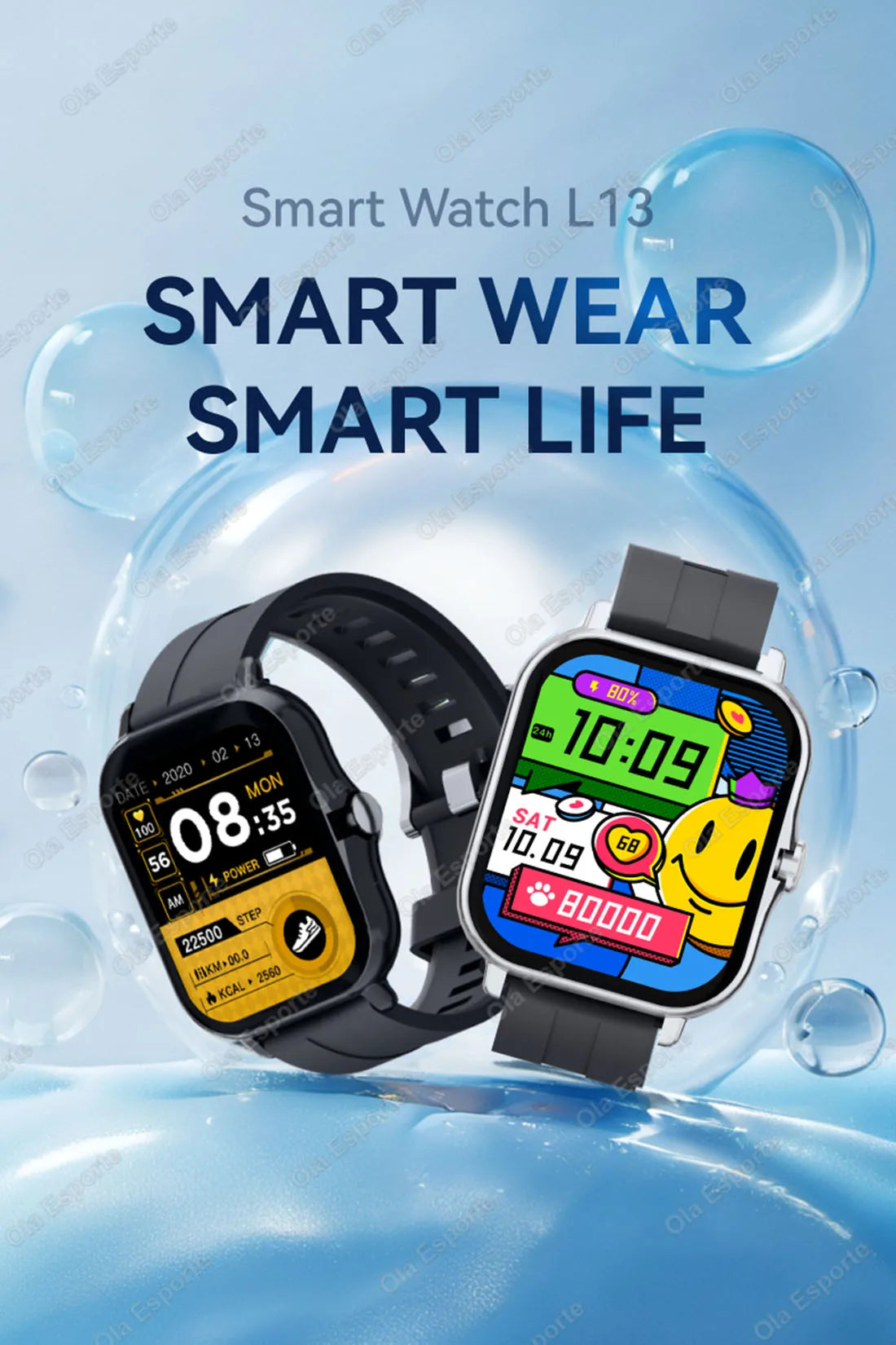 Outdoor Sports Smart Watch Wireless Calling Information Reminder Wallpaper Change Men's and Women's Waterproof Smartwatch 2025.