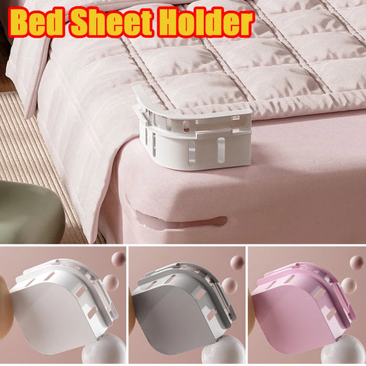4Pcs Bed Sheet Holder Sheet Ties Multifunctional use Heavy Duty Bedsheet Corner Tightener Clip Bedspread fixing.