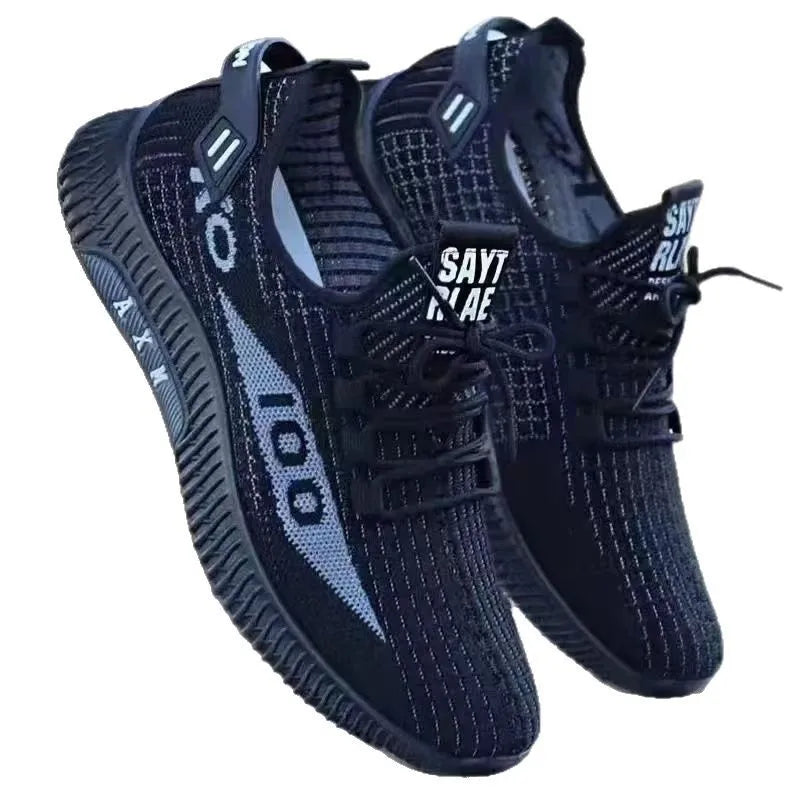 2025, weiche Sohlen, Frühling und Herbst, alte Stoffschuhe, atmungsaktive Mesh-Schuhe, rutschfeste, verschleißfeste, lässige Low-Top-Schuhe, Arbeitsschuhe