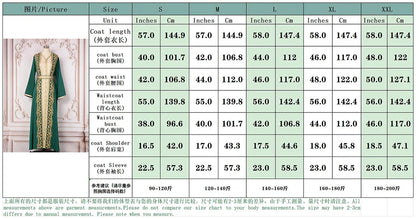 Naher Osten Mode Schwerindustrie Nagelperle eingelegter Diamant Muslimisches Gewand Damen langer Rock elegantes Abendkleid Kleid.