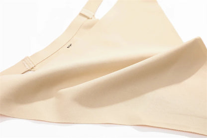 4PcsSet Seamless Ultra-thin Underwear Women Sexy Thin Belt Panties Female High Stretch Thongs Girls Breathable G-String Lingerie.