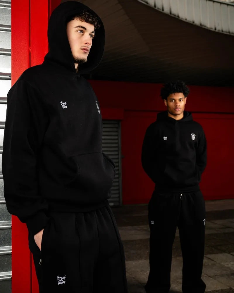 Brazil Hoodies Grey And Jogger 2pcs Set Men Y2k Harajuku Streetwear Hoodie Sportswear Gothic Street Oversized Sweatshirt Pants.