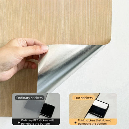 40 cm Möbelrenovierungsaufkleber, selbstklebende Holzmaserungsaufkleber, Tapetenschränke, Holztüren, Tischplatten, Wandaufkleber
