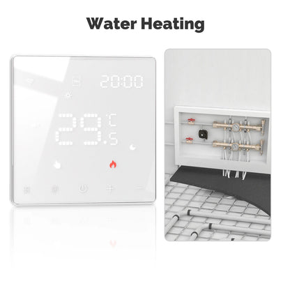 MOES Tuya ZigBee WiFi Smart Thermostat Programmable Temperature Controller for Water Boiler Electric Heating Alexa Google Home