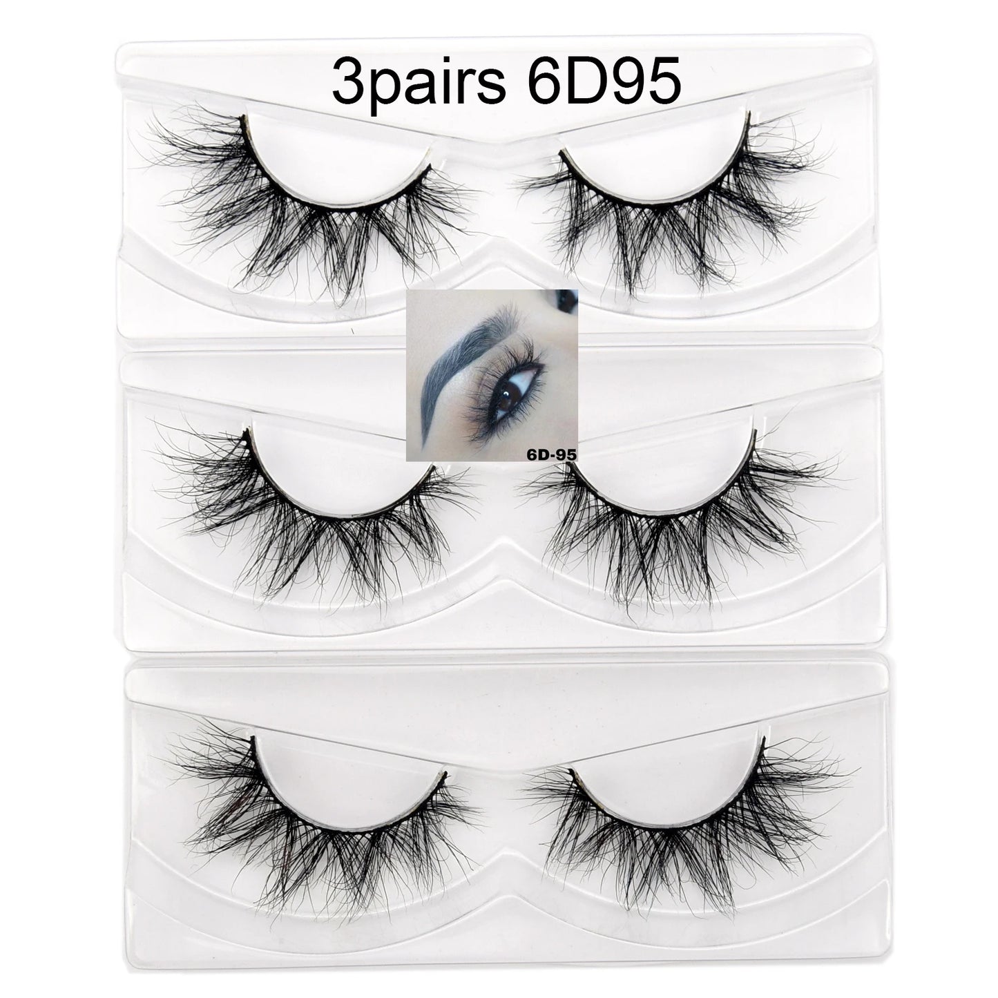 Visofree Eyelashes 3D Mink Lashes High Volume Handmade Mink False Eyelashes Thick Full Strip Lashes Cruelty Free cilios posticos
