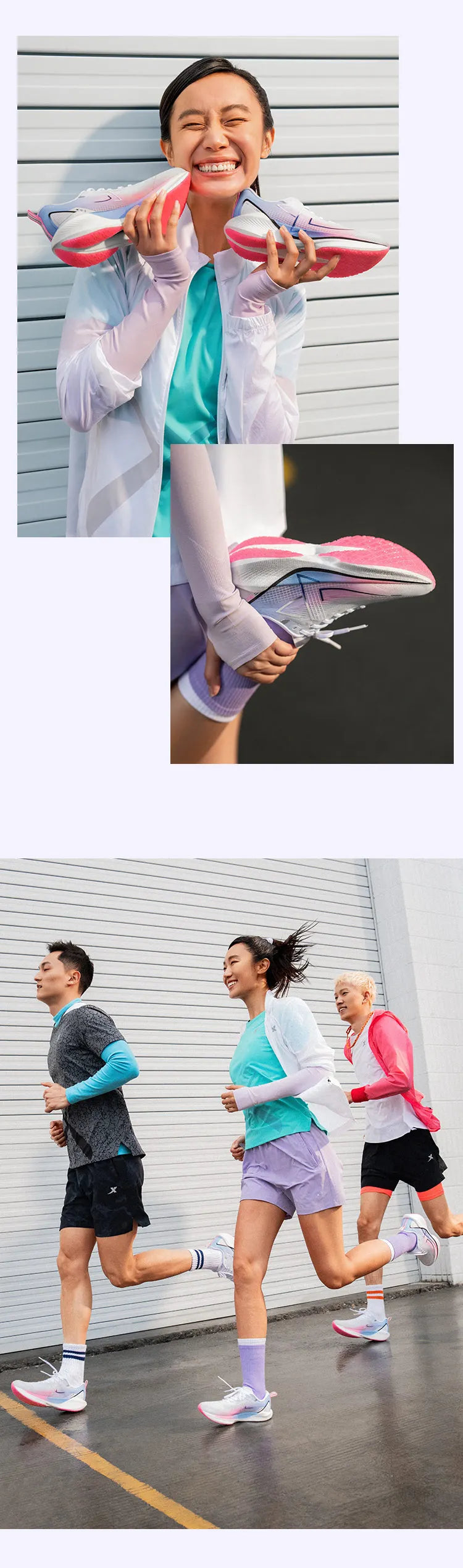 Xtep 360X Professional Running shoes Men's Carbon Plate Marathon PB Sport Shoe Lightweight ETPU Material Sneakers 976119110080.