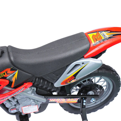 Homcom Children's Electric Motorcycle Battery 6V Rechargeable Children 3+ Years Charger and Wheels Support.