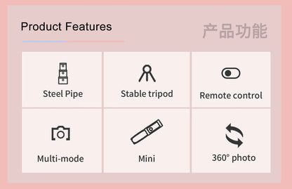 Q02 Foldable Tripod Selfie Stick Wireless Bluetooth Live Stand Holder Stabilizer for Huawei Xiaomi iPhone Cell Phone.