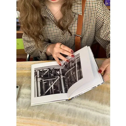 Fashion Casual Women's Plaid Shirt Autumn New Boutique Ladies Blouse and Tops Female Long Sleeve Blouses Clothes