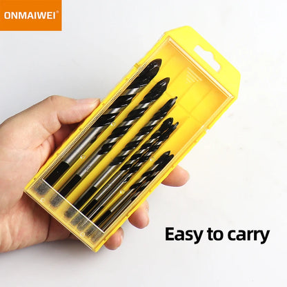 3-12mm Gewinde Dreieck Wolfram Stahl Wand Fliesen Beton Bohren Bit Haushalt Marmor Overlord Diamant Hand Bohrmaschine