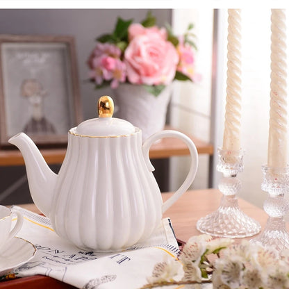 English set ceramic afternoon tea.