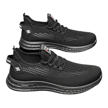 Oulylan Men's Sneakers Classic Casual Shoes Breathable Mesh Running Sneakers Without Laces Lightweight Men Shoes 2025 Summer New.