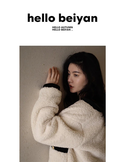 Winter Women Warm Fashion Pajama Sets Sweet   Elegant French Style Girlish Leisure Thicken Flannel Comfort Pajamas.