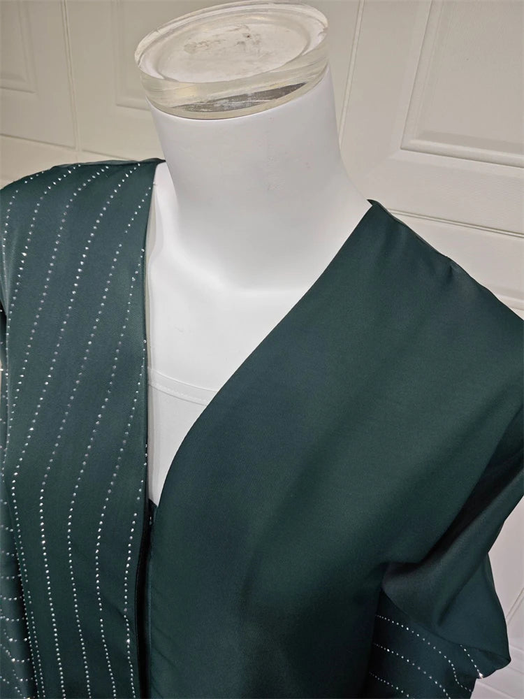 Ramadan Eid Kebaya Muslim Abaya Damen Dubai Long Dresses For Women Robe Djellaba Caftan Marocain Femme Musulmane Kaftan Vestidos.