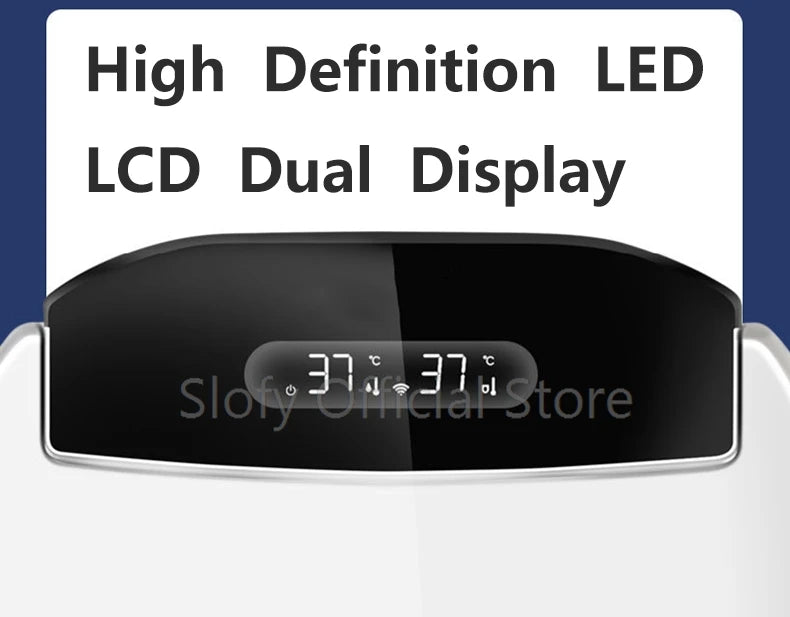 Intelligente Toilettenabdeckung, Bidet-Toilettensitz, Fernbedienung, LED-Anzeige, Nachtlicht, länglicher Lufttrockner, mehrere Sprühmodi, Toilettensitz