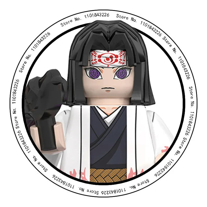 2025 Hot Toys WM6116 WM6138 Demon Slayer Blade Building Blocks Mini Action Figure Accessories Halloween Christmas Gifts for Kids.