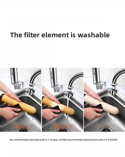 Kitchen Under Sink Drinking Water Filter Purifier With Faucet Reduces Bacteria, Metal,Lead, Chlorine and Odor.