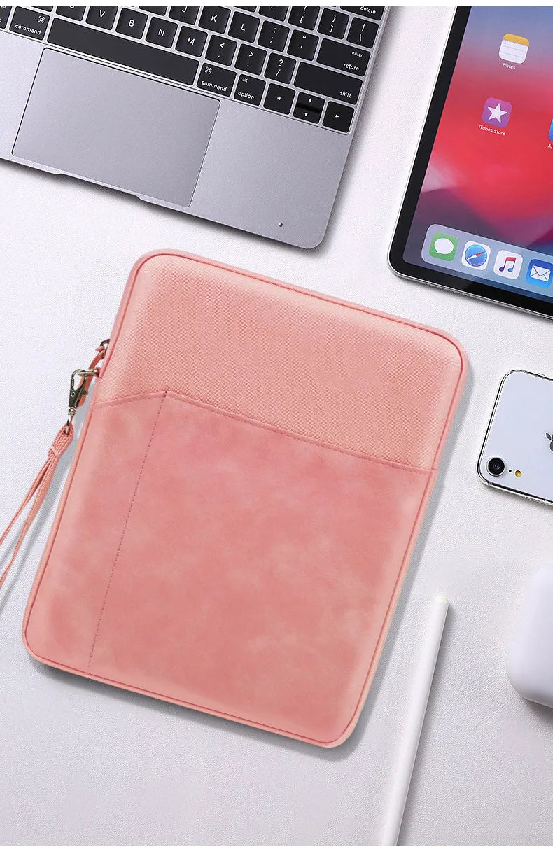 Tablet Bag Sleeve 7.9-1113 14 Inch Handbag for IPad Pro Samsung Xiaomi Bag Cover Shockproof Portable Pouch Pockets Tablet Cases.
