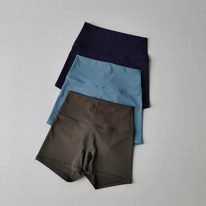 Summer Women's Yoga Shorts High Waist Sport Shorts Fitness Push-Up Tights Booty Short Pants Gym Shorts Cycling Shorts Female.