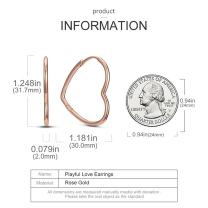 925 Sterling Silver Gold Color Circular Hoop Earrings Golden Earring Fit Original Charms Diy Fine Jewelry For Fashion Women