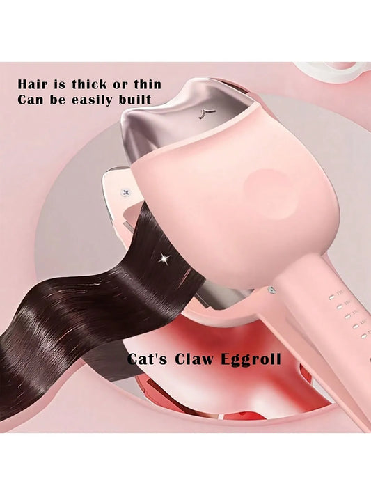 32mm Hair Curler Ceramic Curling Iron Big Wave Deep Wavy Splint Egg Rolls Electric Fast Automatic Hair Plate Styling Tools.