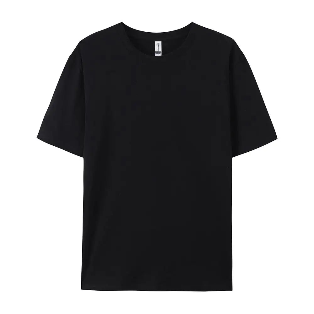 100% Baumwolle Solide T-shirts Frauen Sportliche Kurzarm T-shirts Mode Lässig Weiß Schwarz Kleidung Lose Oansatz Weibliche Sommer Tops