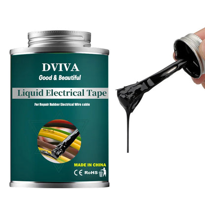 Liquid Electrical Tape Waterproof Insulation Paste Sealant Wire Cable Coat Fix Line Glue Repair Glue Insulation Glue 15~300ml.