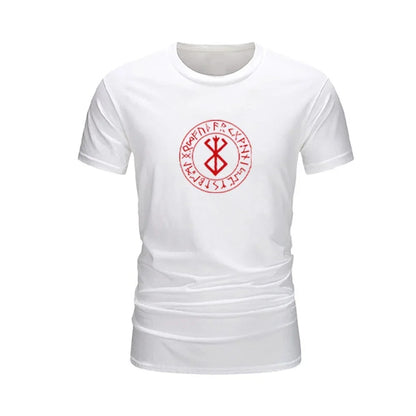 Men's Sports Streetwear Summer Breathable Casual T-shirt Set Outdoor Fitness 2-in-1 Compression Shorts Workout Track Clothes