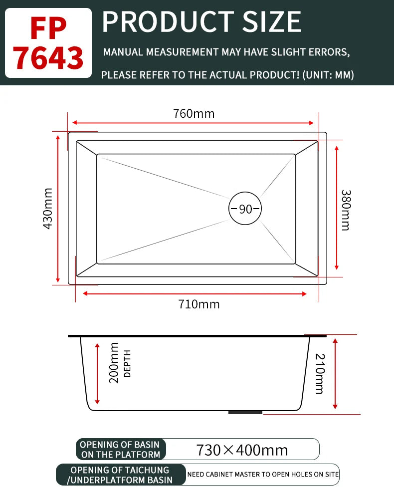 White Stainless Steel Kitchen Sink with Digital Display Multifunction Waterfall Faucet large Wash Basin for Kitchen Accessories