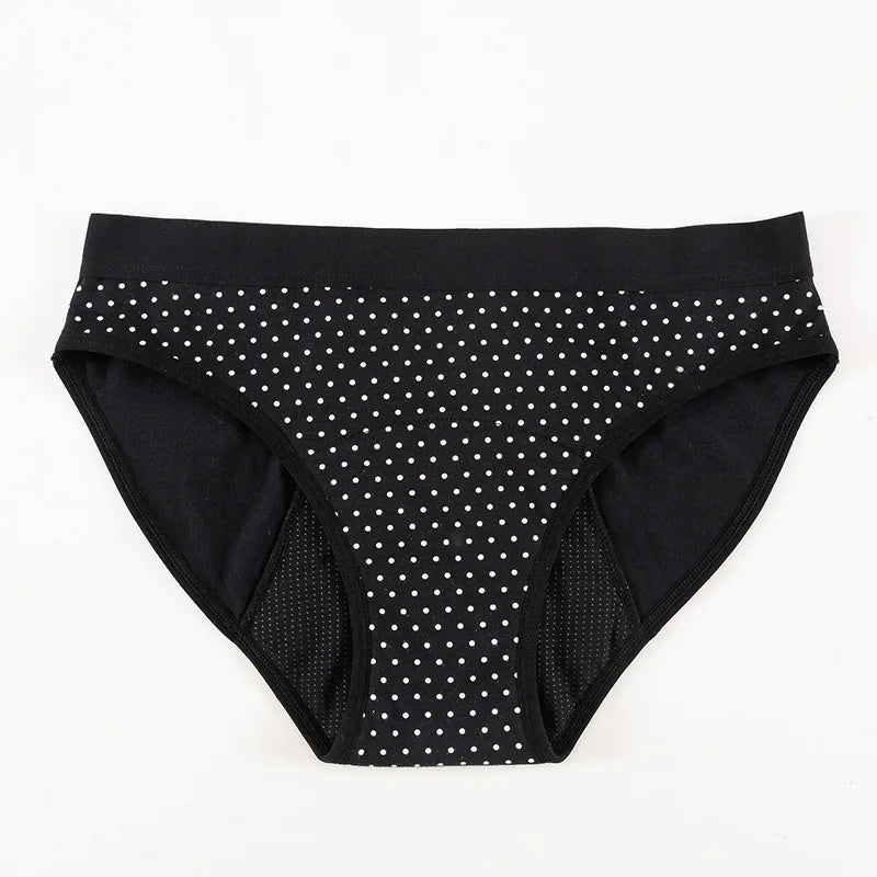 4 Layers Menstrual Panties Absorption Maternity Physiological Incontinence Breathable Briefs Waterproof Period Women Underwear.