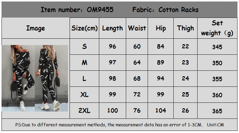 2 Piece Set Women Tracksuit Autumn Winter Warm Letter Top Suits Casual Yoga Set Sweatshirts And Jogging Pants Outfits Sweatpants.