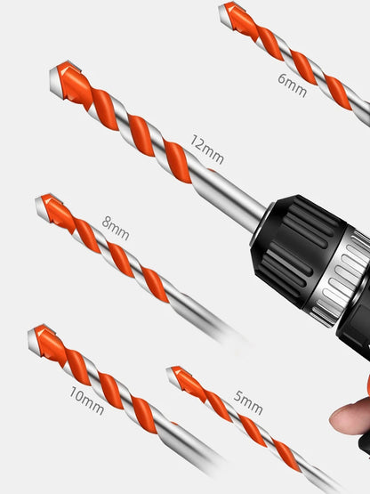 3-12mm Gewinde Dreieck Wolfram Stahl Wand Fliesen Beton Bohren Bit Haushalt Marmor Overlord Diamant Hand Bohrmaschine