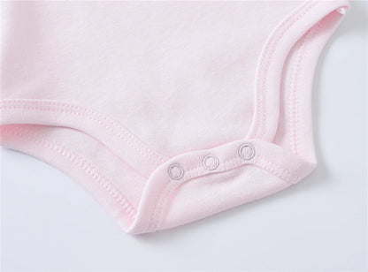 2025 solide weiße Babykleidung Kurzarm Baumwolle Baby Mädchen Jungen Body Neugeborenen Körper Bebe 0-24 Monate Säuglingsoverall