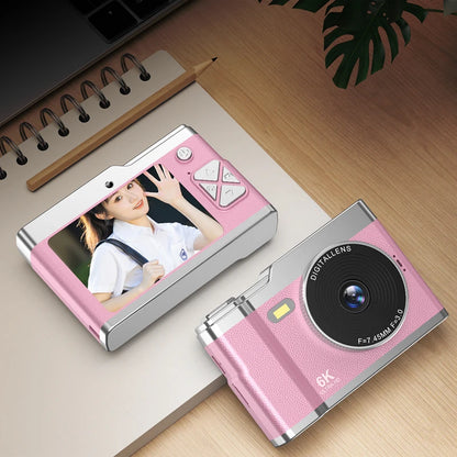 Xiaomi 6K HD Digital Camera 6400W Pixel Student CCD Portable Campus Mini Camera Retro Portable Camera Travel Campus Beginners.