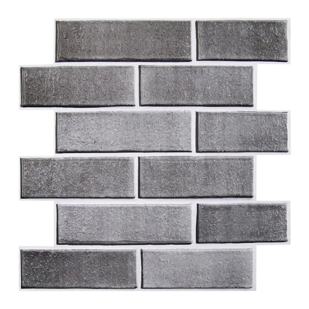 1/10pcs 3D Wall Sticker Self-adhesive Faux Brick Wall Panel Peel and Stick Kitchen Tile Backsplash Bathroom Wall Tile Sticker