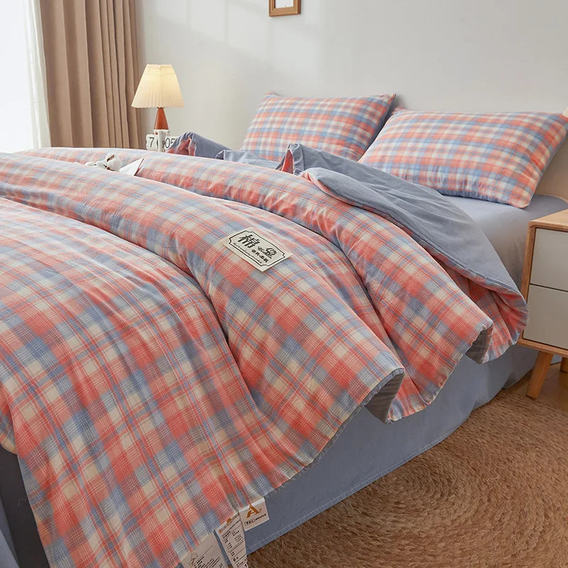 Quilt cotton queen Fall double bed comforters Quilt with cover washable Winter  - et Duvet 220x240 nordic duvet bed 150.