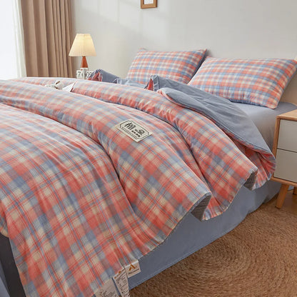 Quilt cotton queen Fall double bed comforters Quilt with cover washable Winter  - et Duvet 220x240 nordic duvet bed 150.